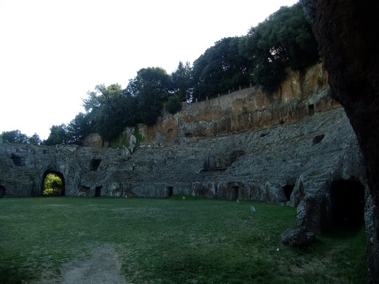 Amphitheater in Bassano Romano