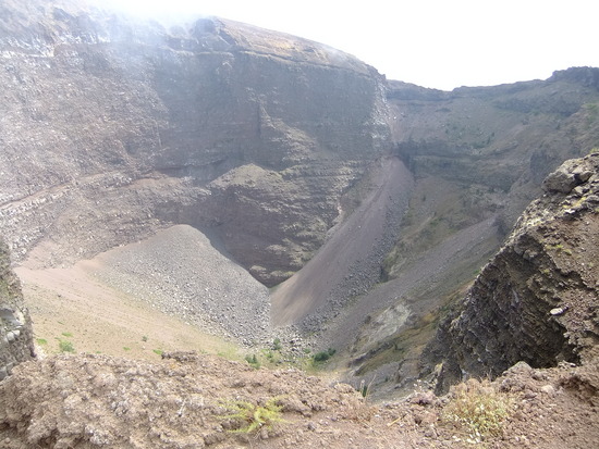 krater van de Vesuvius