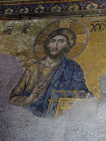mozaiek in Aya Sophia