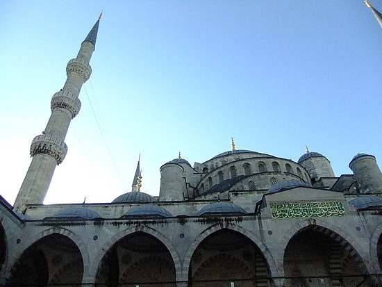 de blauwe moskee