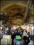 een bazaar in Tehran